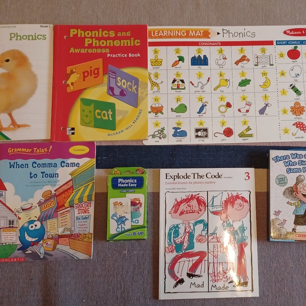 Bundle Lot of phonics material grades 1-3